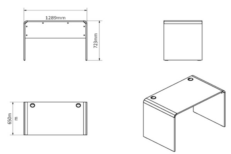 biurko-milano-białe,biurko-biały-połysk, biurko-komputerowe-wymiary